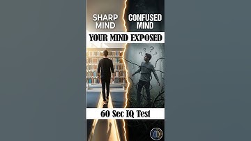 How Sharp Is Your Brain? Take the 60-Sec Test Now! 🔥#iqtest