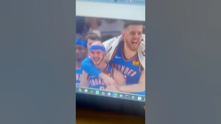 Thunder have WON the NBA Finals! #shorts #okc #nbafinals #pacers #basketball #nba #shai #thunder