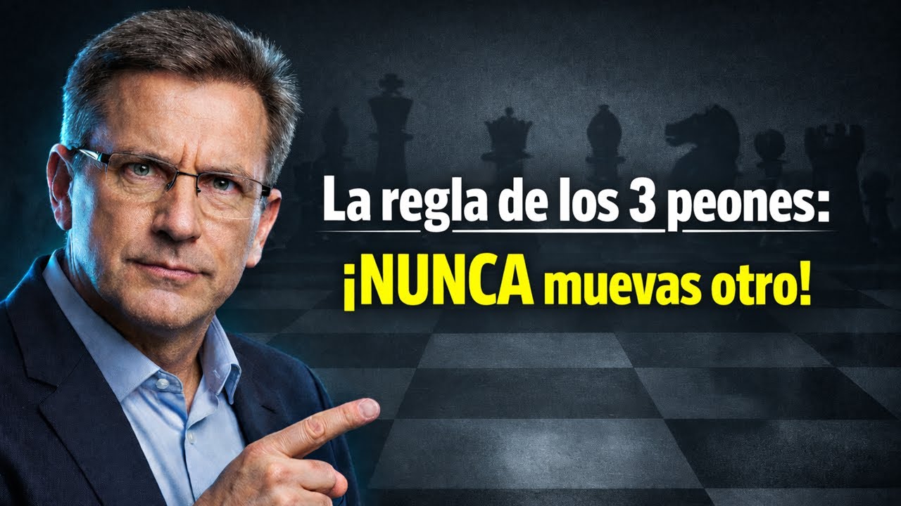 La regla de los 3 peones: ¡NUNCA muevas otro!
