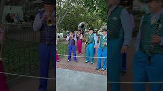 Enjoying The Br Band At Disneyland Park