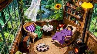 A Rainny Peaceful Day In Countryside Heartwarming Moments With Loved Ones  Ghibli  Asmr