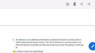 Reference and inference in pragmatics شرح