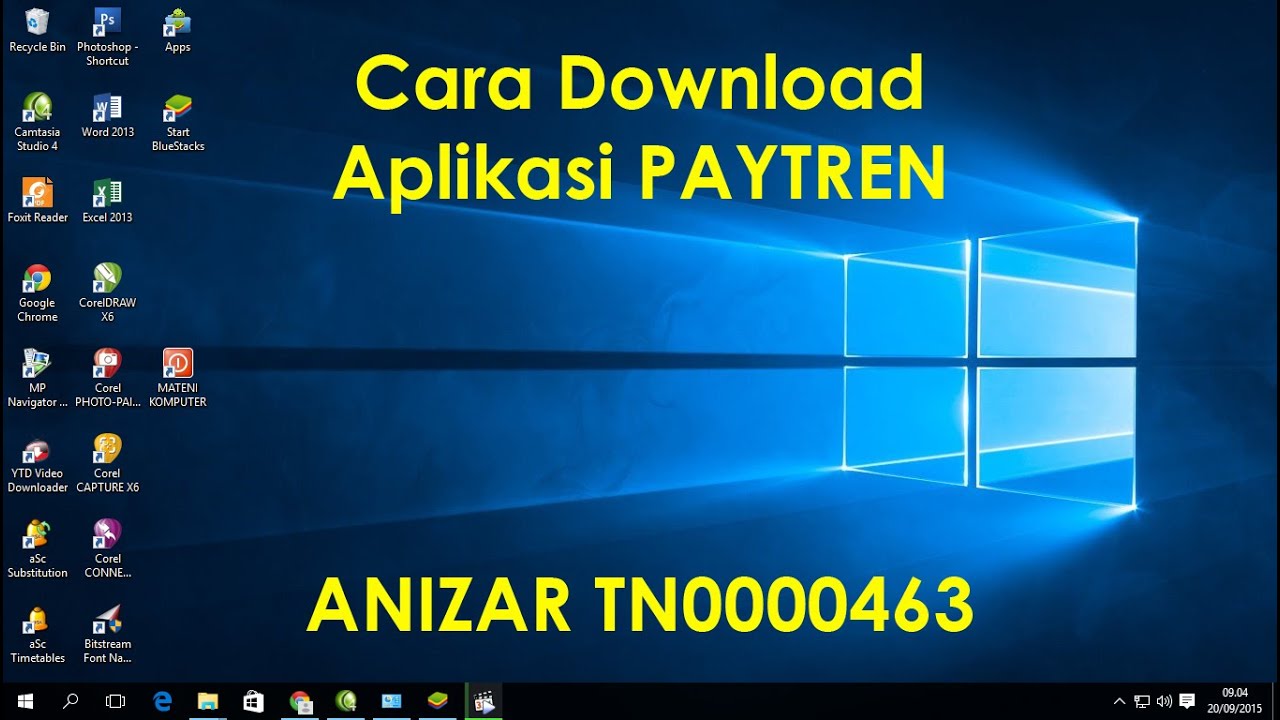 Cara Install Aplikasi PayTren di Komputer - YouTube