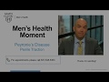 Men's Health Moment: Peyronie's Disease Penile Traction