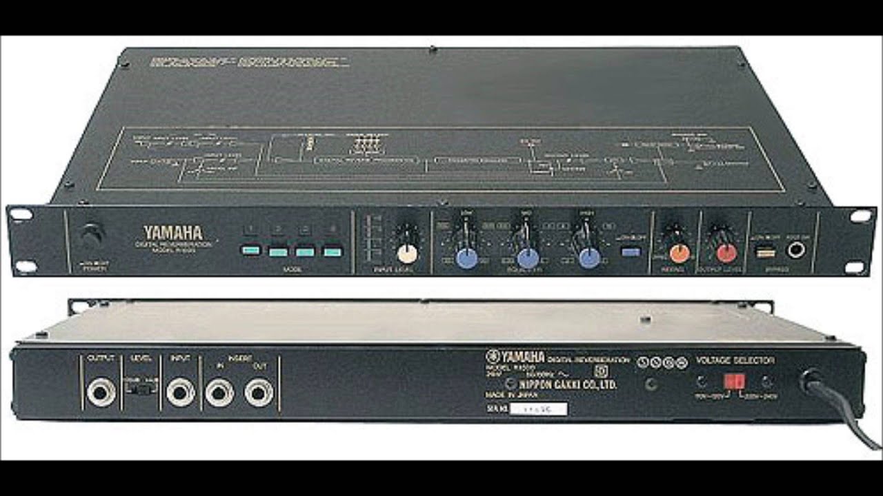 Yamaha R1000 12-bit Mono Reverb with EQ