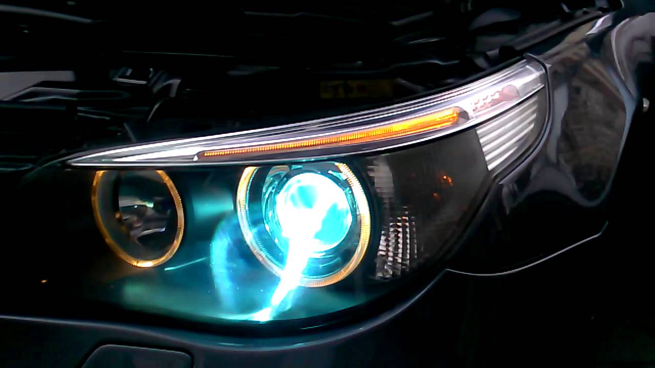 BMW e60 renowacja lamp xenon YouTube