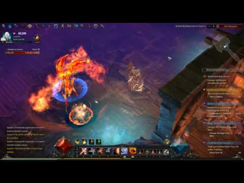 MU Legend прохождение Warmage с 44 Уровня [ЗБТ](2 часть)