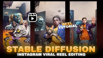 Deforum Stable Diffusion Tutorial | 3D Animation AI | Kaiber Ai Edit | instagram viral reel editing