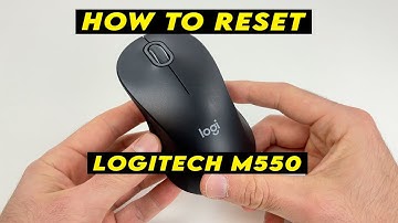 How to Reset the Logitech M550 Mouse