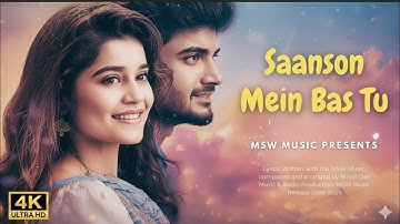 🎵 SAANSON MEIN BAS TU | Bollywood Romantic Song 2025 | MSW Music Hindi Presents 🎵 Romantic songs 