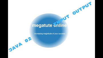 Java 02 Input Output Part 2