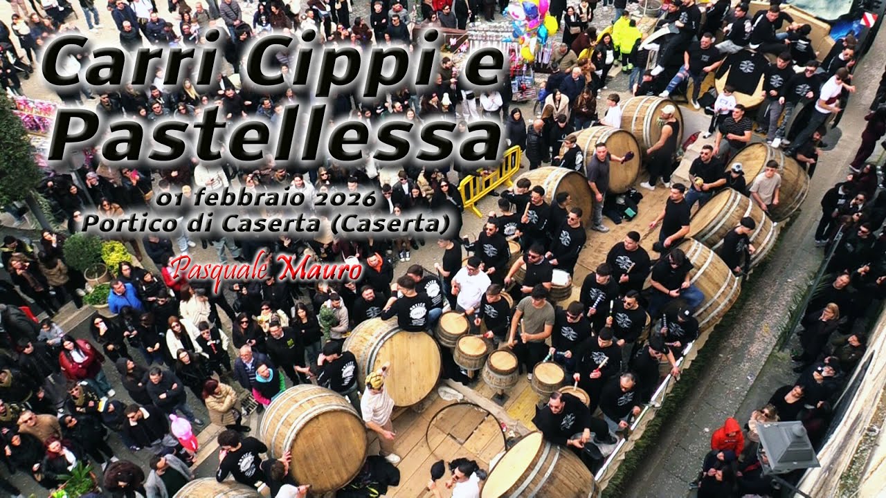 Carri Cippi e Pastellessa - Bottari in festa - Portico di Caserta (Caserta) 01 febbraio 2026
