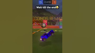 My 2v2 turned into a 1v1 😭 #funny #rocketleague #rl #rocketleagueclips #minecraftjokes