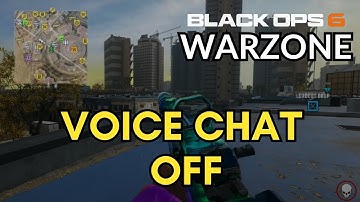 How to Turn Off Voice Chat in COD Warzone