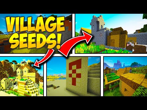 5 MINECRAFT VILLAGE SEEDS - Minecraft 1.11 & 1.11.2 Seeds