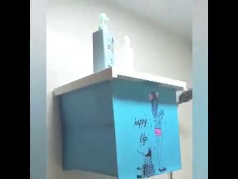 bathroom-foldable-waterproof-wall-cabinet