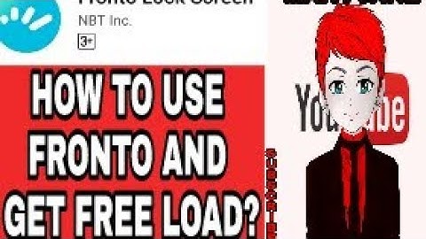 HOW TO USE FRONTO LOCKSCREEN AND GET FREE LOAD