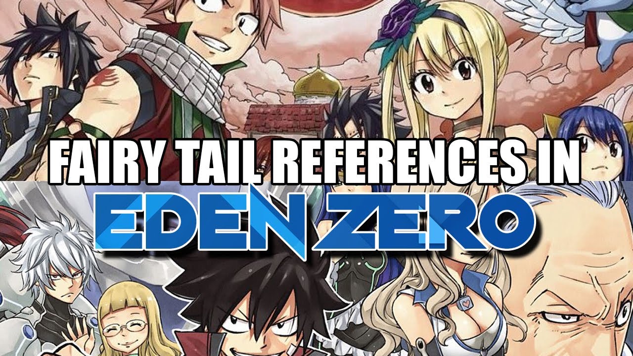 Happy and Other Fairy Tail Character Designs in Edens Zero