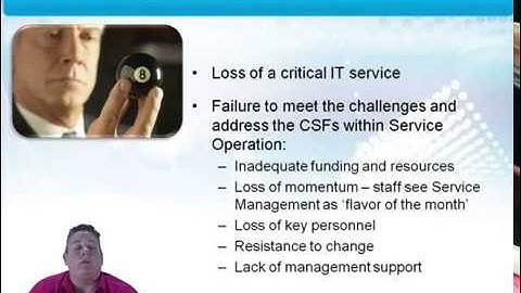 ITIL® Service Operation Certification Training: Overview of Service Operation (SO)