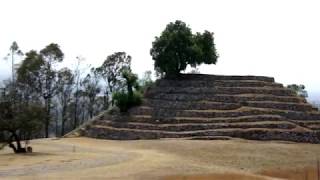 Ruinas arqueológicas de Xochitécatl, Tlaxcala. México.