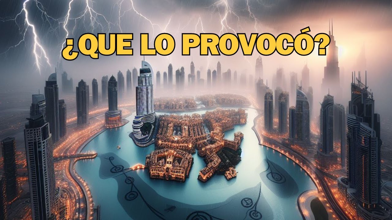 Esto Fue lo que provocó LA INUNDACIÓN en DUBAI YouTube