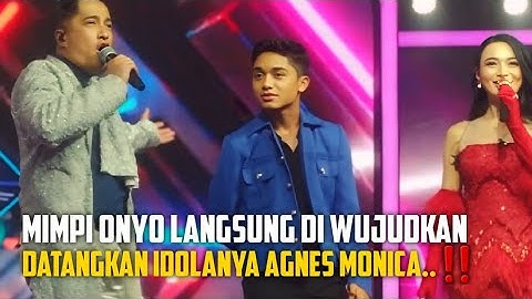 MIMPI BETRAND PUTRA ONSU UNTUK DUET DENGAN AGNES MONICA DIWUJUDKAN ONYO PUN SAMPAI KAGET DENGARNYA
