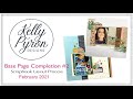 Base Page Completion #2 | Scrapbook Layout Process | Stash Buster Scrapping