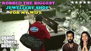 Robbery in City's Biggest Jewellery Shop: GTA 5 in Hindi (EP-7)
