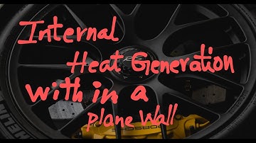 Heat Generation with in a plane wall