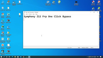 Symphony Z12 Frp One Click Bypass! NewG Mobile Services