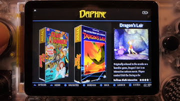 EmuELEC DAPHNE(hypseus) Odroid Go Advance