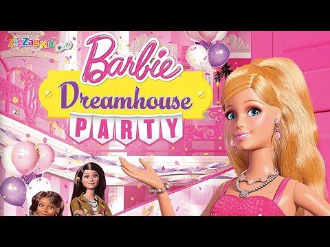 Barbie Dreamhouse Party | Full Movie Game | All Mini Games | ZigZag Kids HD