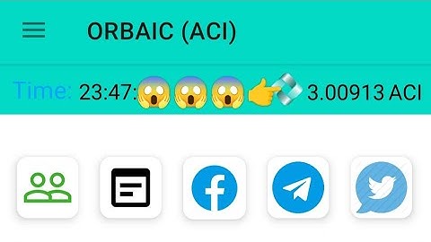 Instant claim 3 aci token and Daily mining||New ORBAIC mining App||Go Fast Go Mining||New Airdrop ||