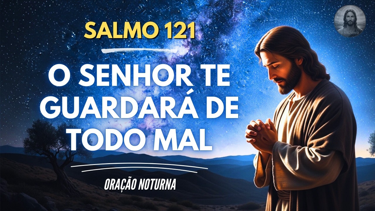 Antes de Dormir lembre-se: O Senhor é quem te guarda (Salmo 121)
