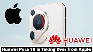 Pura 70 is selling out, Huawei wants to regain everything Apple lost!