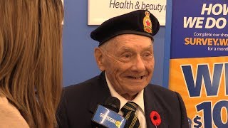 A random act of kindness for the Sault's 'poppy king'