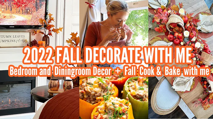 FALL HOME DECORATING IDEAS  // COZY FALL COOK WITH...