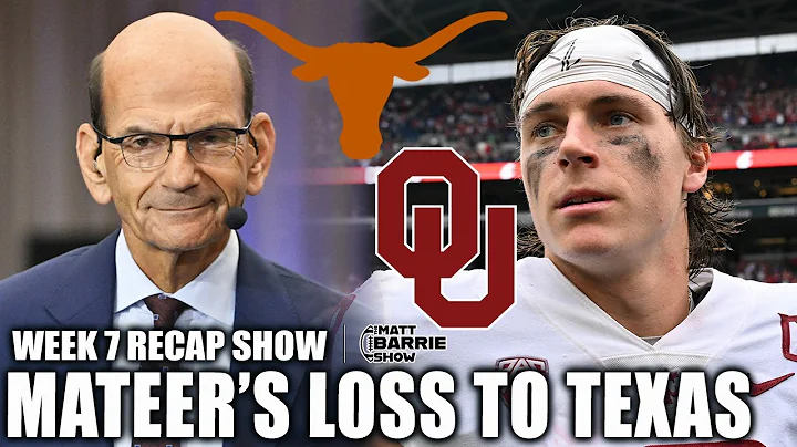 Paul Finebaum says it was a 'TERRIBLE DECISION' to play John Mateer vs. Texas | The Matt Barrie Show