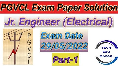 PGVCL Exam Paper Solution 2022||Junior Engineer Electrical Paper Solution|Part-1|Importance of GSECL
