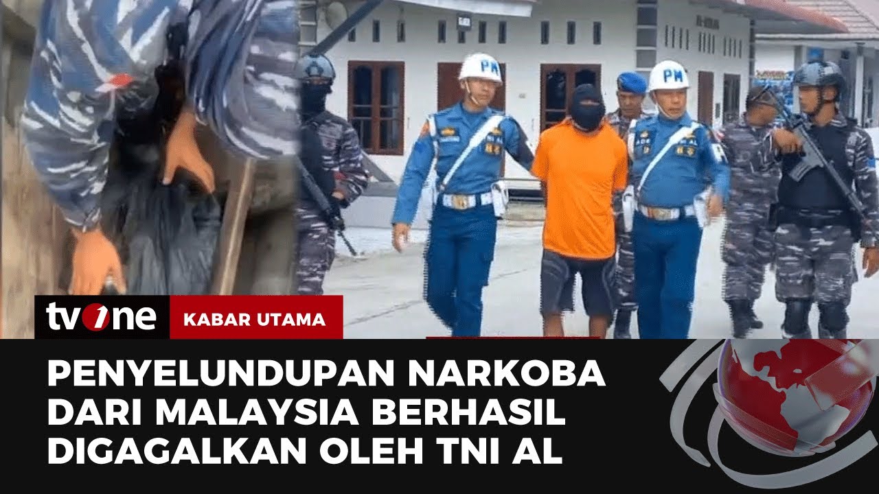 TNI AL Kembali Gagalkan Penyelundupan Narkoba Jenis Sabu Seberat 4 Kg | Kabar Utama tvOne