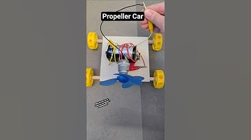 Propeller Car #elementary #science #stem #electricity #steam #propeller #experiment #circuits #fan