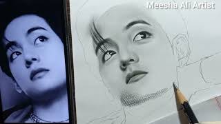 How to Draw BTS Step by Step |Boy Face Drawing for beginners