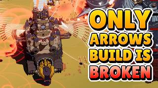 I Hit #1 on the Leaderboard With This Stupid OP Turrets and Arrows Build | Wanderburg screenshot 3