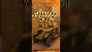 This license plate is actually a CREEPY prophecy... 😱 #history