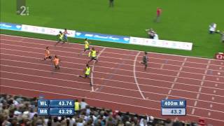 400m Men - Weltklasse Zürich 2014 Diamond League