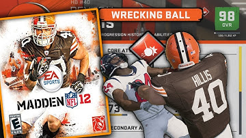What if Madden 12 Peyton Hillis Was a Superstar X Factor With Wrecking Ball? Madden 20 Experiment