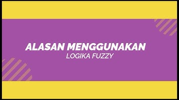 Logika Fuzzy | Kecerdasan buatan