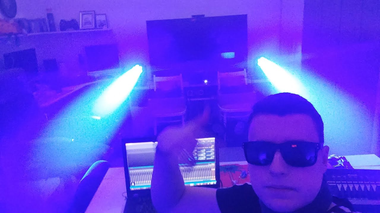 My light show part 4 using MyDMX 2.1 | Live Control | LASERSHOW |