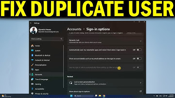 How To Fix Duplicate Username at Login or Sign In Screen in Windows 10 & 11