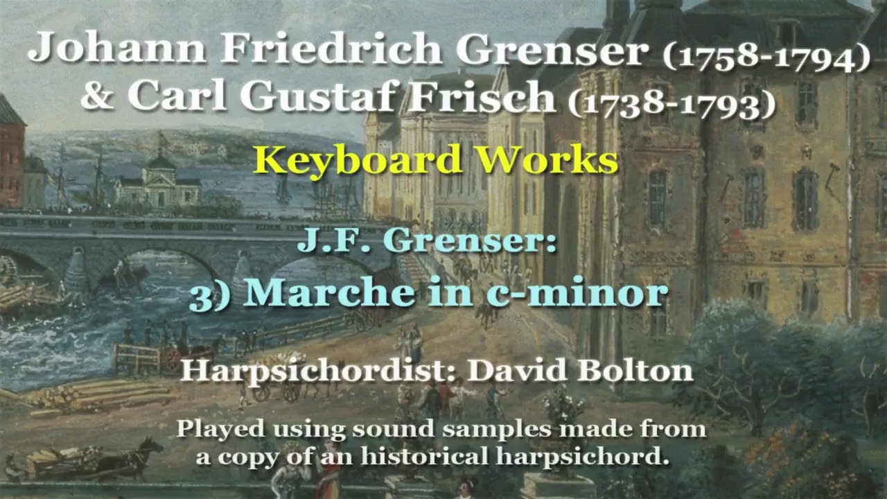 Johann Friedrich Grenser (1758-1794) & Carl Gustaf Frisch (1738-1793)